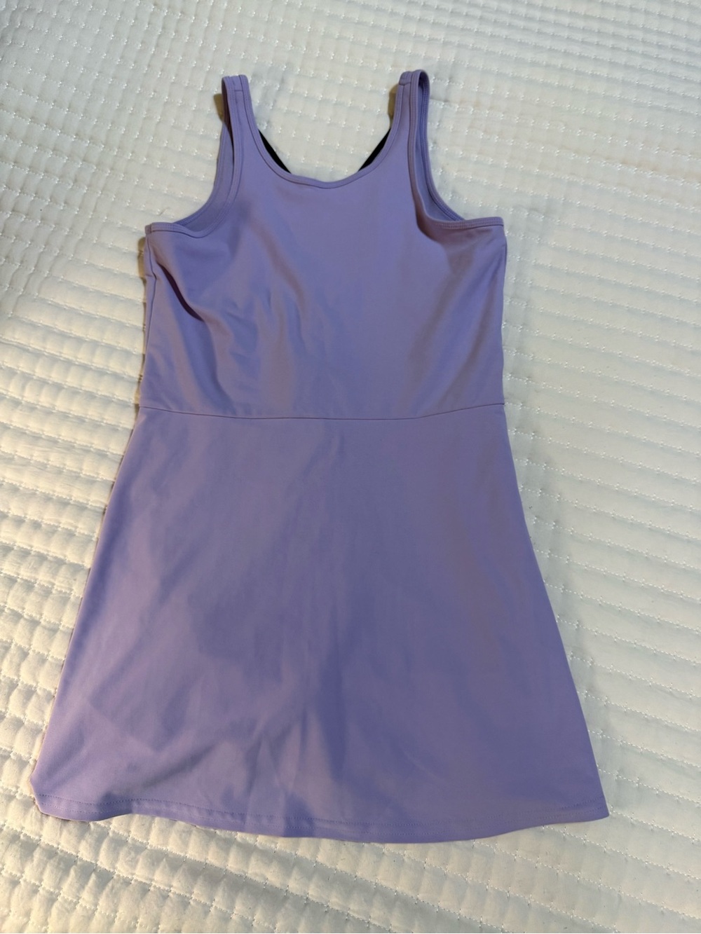 Lilac Tank Dress - Sleeveless A-Line Women's Dress